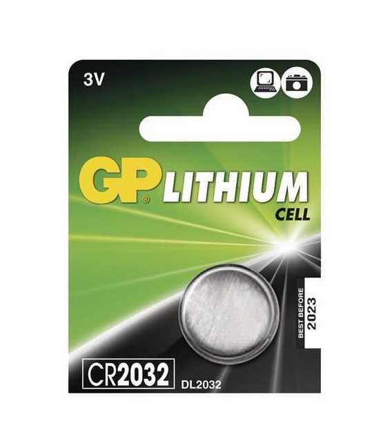Baterie CR2032 GP lithiová