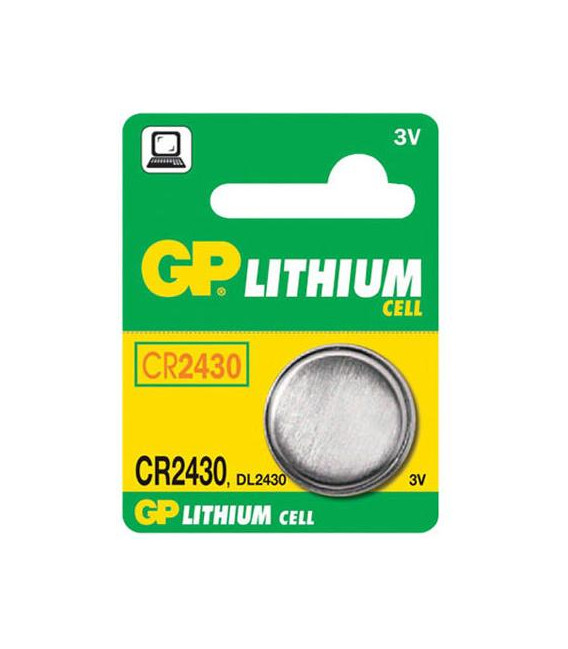 Baterie CR2430 GP lithiová
