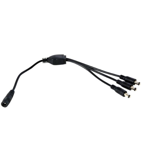 Kabel pro LED pásek rozbočovací - 3x vidlice, zásuvka