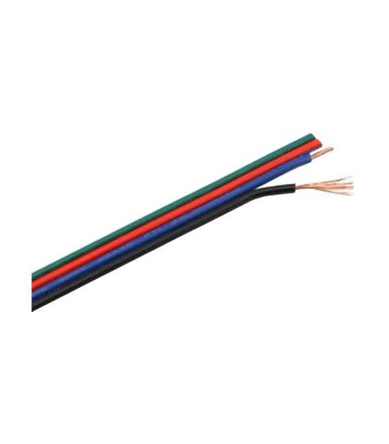 RGB kabel pro LED pásek 4 x 0,3 mm2