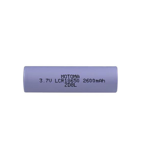 Baterie nabíjecí Li-Ion 18650 3,7V/2600mAh MOTOMA