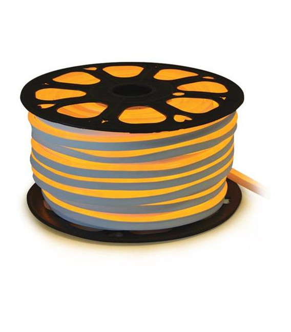 LED neon flexi hadice 230V 92LED/m 7W/m žlutá (50m)
