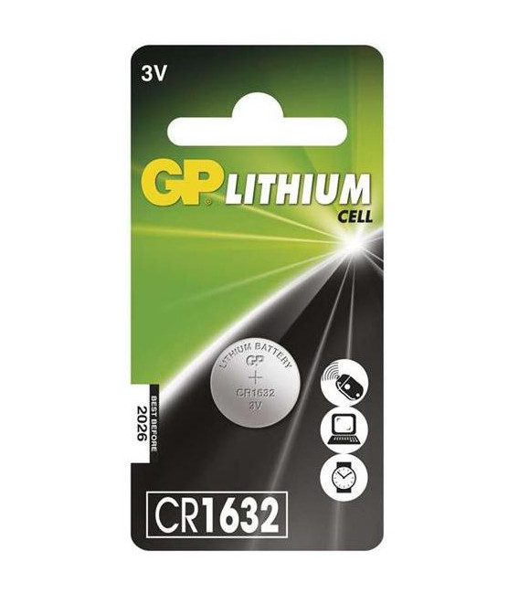 Baterie CR1632 GP lithiová