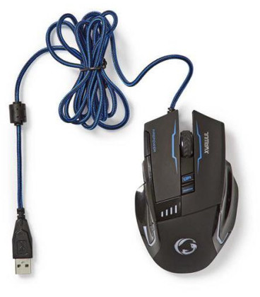 Myš drátová NEDIS GMWD300BK