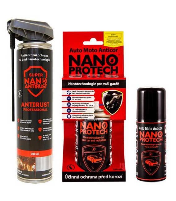 Sprej antikorozní NANOPROTECH Auto Moto Anticor Professional 300ml