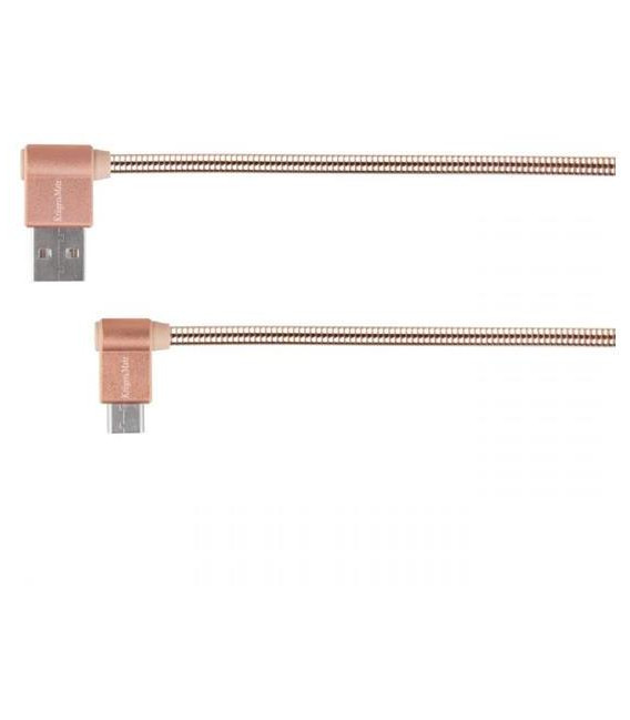 Kabel KRUGER & MATZ KM0361 USB/USB-C 1m Pink