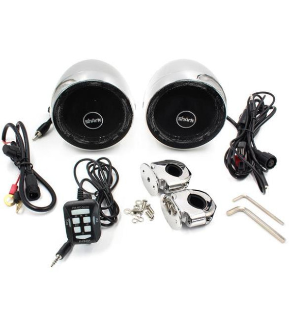 Zvukový systém s reproduktory Bluetooth STU na motocykl