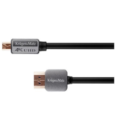 Kabel KRUGER & MATZ KM0328 HDMI - micro HDMI 3m