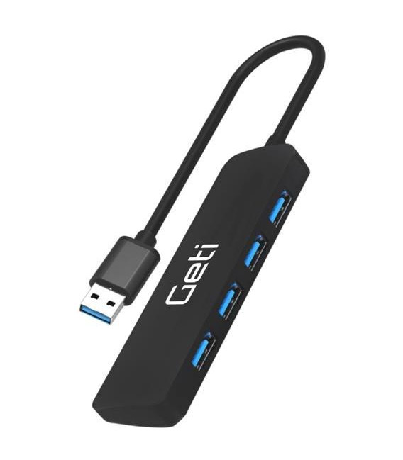 USB rozbočovač GETI GUH4A 4x USB-A 3.0