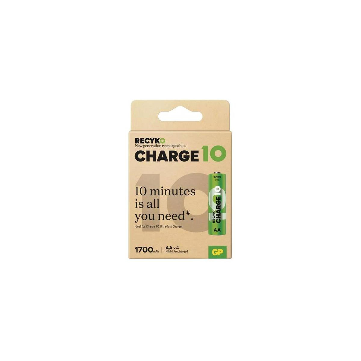 More about Baterie AA (R6) nabíjecí 1,2V/1700mAh GP ReCyko Charge10 4ks
