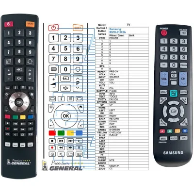 SAMSUNG BN59-01006A - dálkový ovladač - náhrada kompatibilní