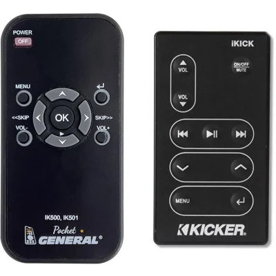 KICKER IK500 - dálkový ovladač  - náhrada kompatibilní