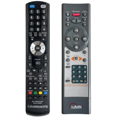 ProAudio Black Series - dálkový ovladač, duplikát kompatibilní