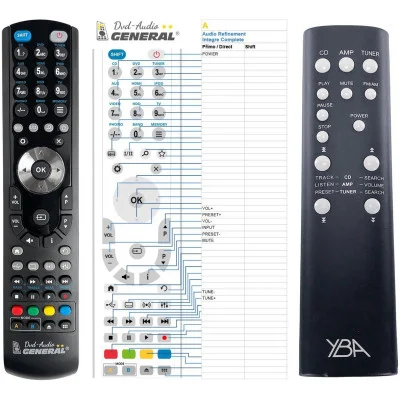 AUDIO REFINEMENT Integre Complete - dálkový ovladač - náhrada kompatibilní