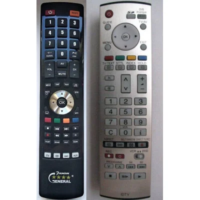 PANASONIC EUR7635010 - dálkový ovladač - náhrada kompatibilní