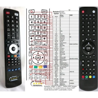 HYUNDAI RC1910, H104000239 - dálkový ovladač - náhrada kompatibilní