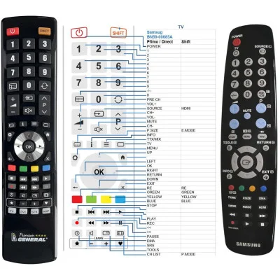 SAMSUNG BN59-00685A - dálkový ovladač - náhrada kompatibilní