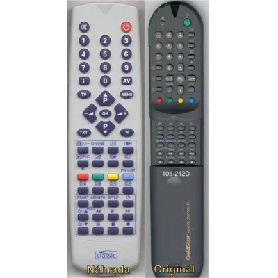 LG 105-212D, IRC81353 - dálkový ovladač - duplikát kompatibilní
