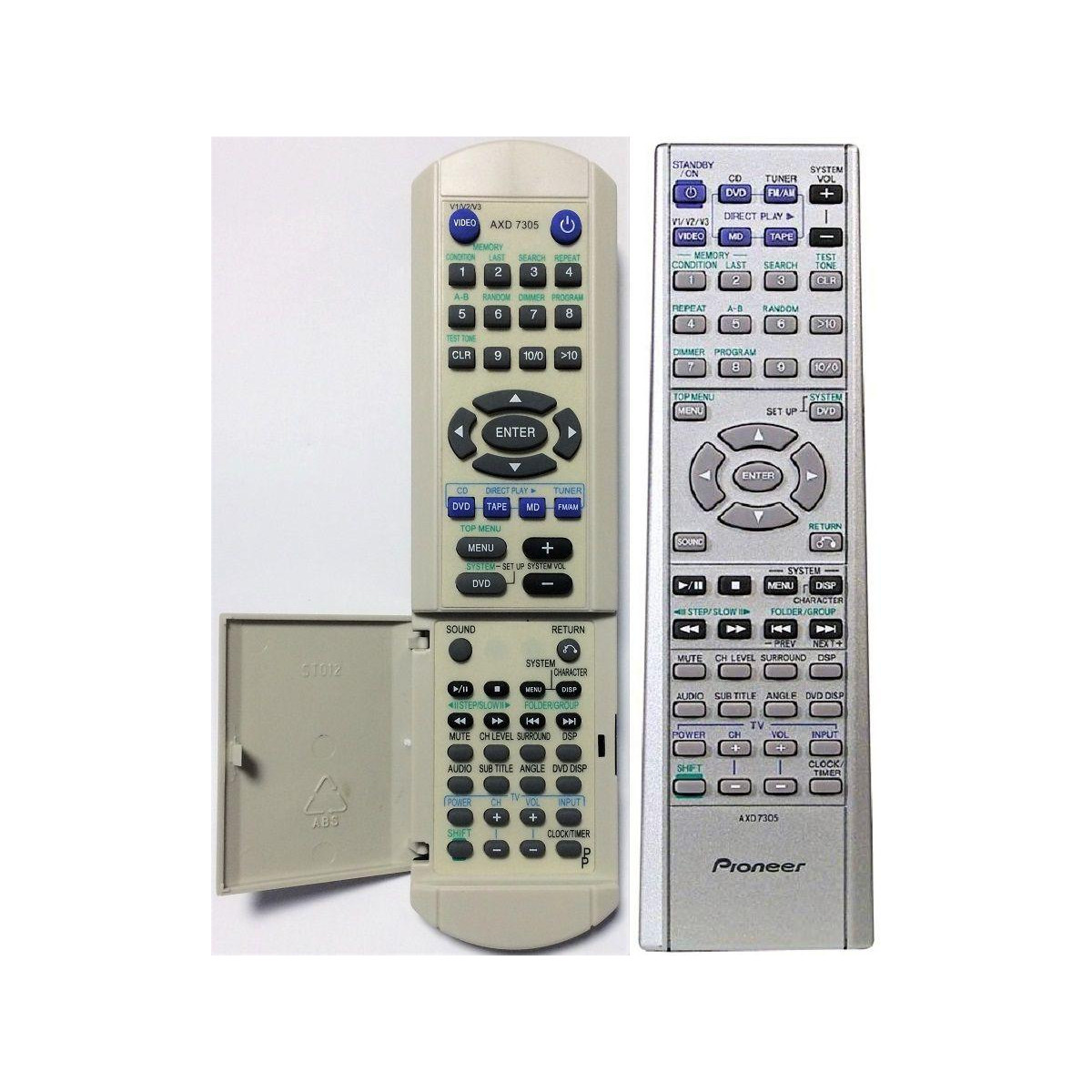 More about PIONEER AXD7305 plus ovládání TV (mini TV) - dálkový ovladač duplikát kompatibilní