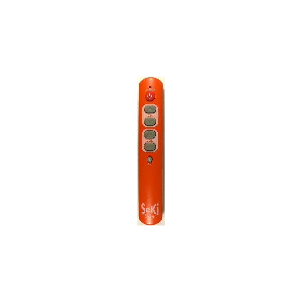 SEKI SLIM oranžový - samoučící dálkový ovladač kompatibilní