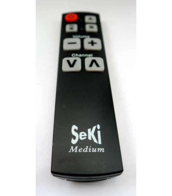 Seki MEDIUM čierny - samoučiacou diaľkový ovládač kompatibilný