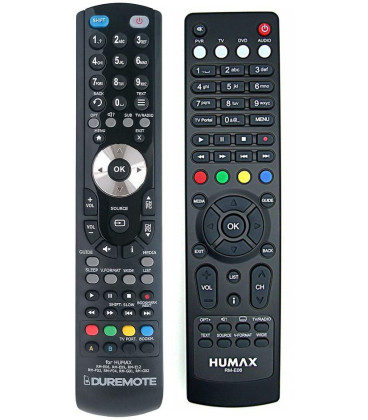 HUMAX RM-E06, RM-E09, RM-F02 - diaľkový ovládač - duplikát kompatibilný