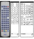 SONY RM-640, RM-661, RM-665 - dálkový ovladač - náhrada kompatibilní