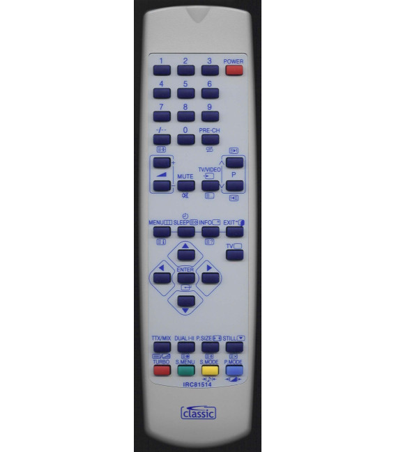 Classic IRC81514 - náhradný diaľkový ovládač Samsung kompatibilný