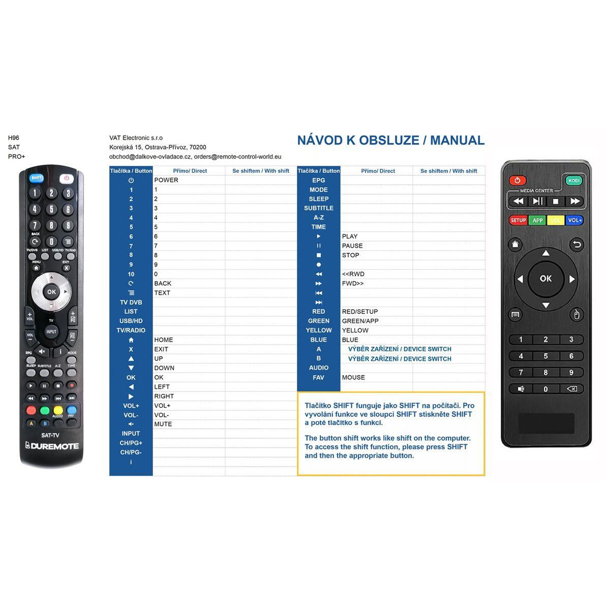 More about ANDROIDBOX X96 MINI SMART TV BOX - dálkový ovladač náhrada kompatibilní