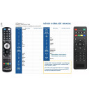 ANDROIDBOX X96 MINI SMART TV BOX - dálkový ovladač náhrada kompatibilní