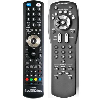 BOSE 3-2-1 SERIES I - dálkový ovladač, duplikát kompatibilní
