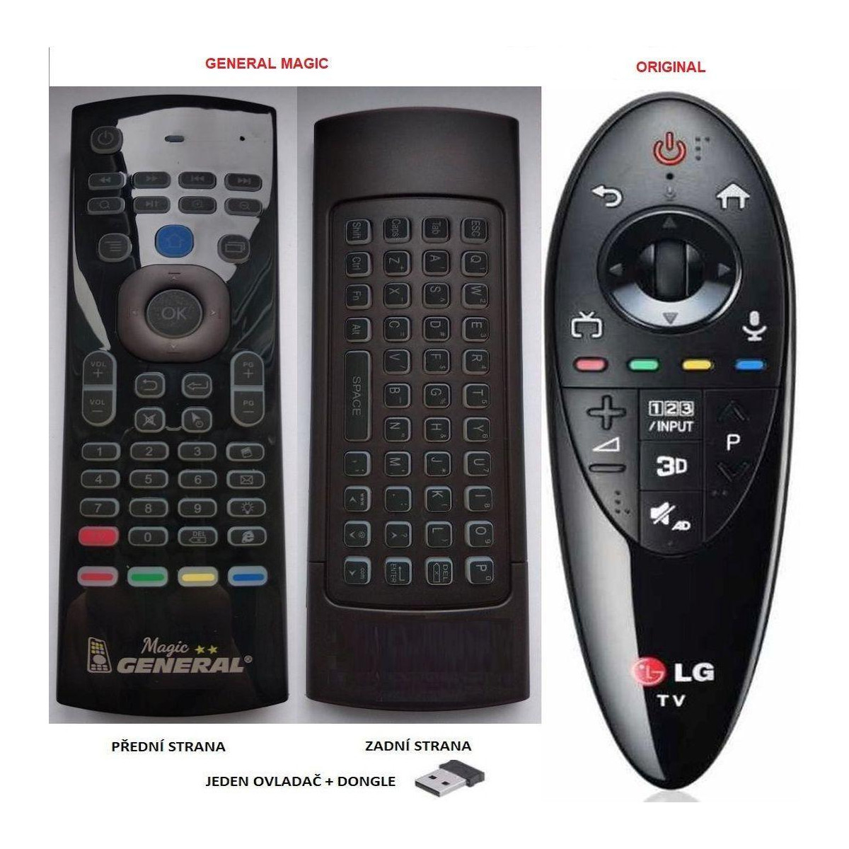 More about LG AN-MR500, AKB73975807 - Magický dálkový ovladač, létající myš kompatibilní