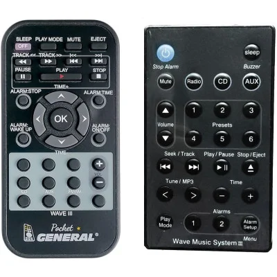 Bose Wave I, III, IV dálkový ovladač duplikát kompatibilní
