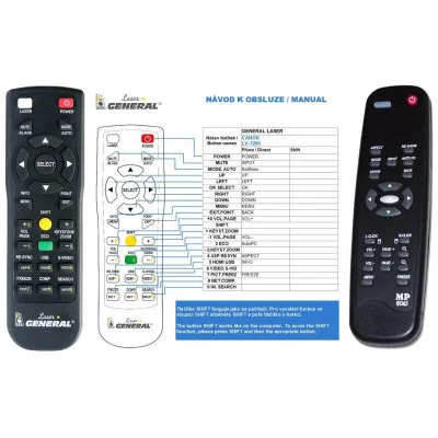 CANON MP8065 - dálkový ovladač - náhrada kompatibilní