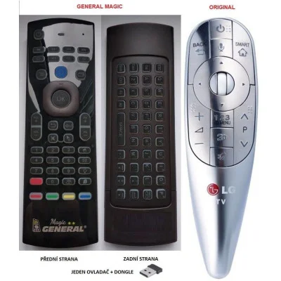 LG AN-MR400P, AKB73776201, AKB73915601 - magický dálkový ovladač  - náhrada kompatibilní