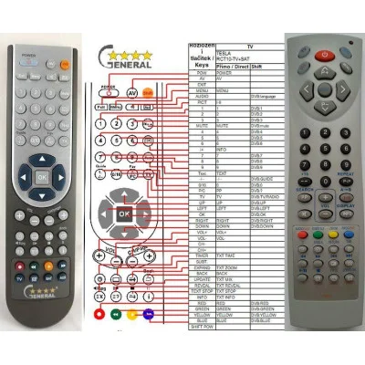 LIDL TD21A - dálkový ovladač - náhrada kompatibilní