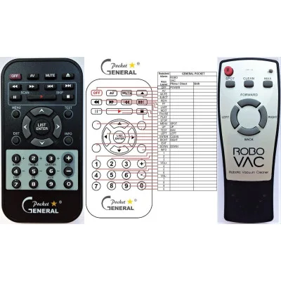 ROBO VAC ROBO-VAC - dálkový ovladač - náhrada kompatibilní