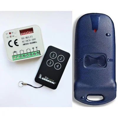 Moveto, OTIO, Ducati náhradní dálkový ovladač General GATE plus RX-MULTI kompatibilní