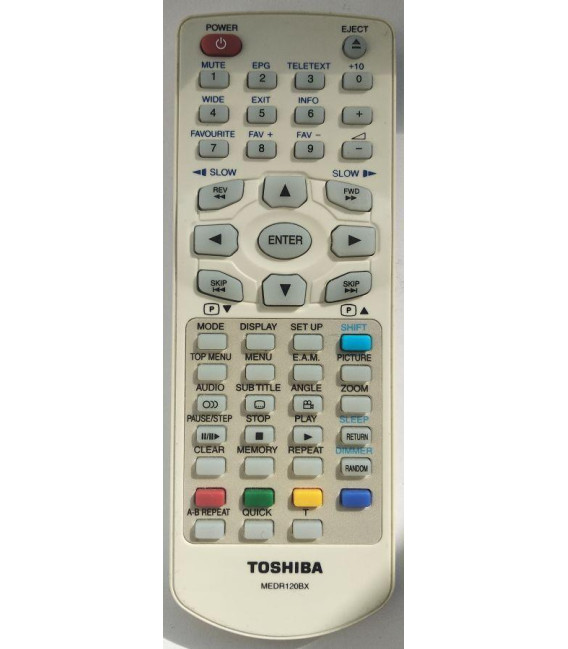 TOSHIBA MEDR120BX - originální dálkový ovladač 2. jakost