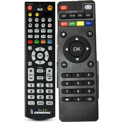 MXQ PRO 4K - dálkový ovladač - náhrada kompatibilní