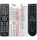 OPTEX OR-8930HD plus ovládání TV (mini TV) - dálkový ovladač duplikát kompatibilní