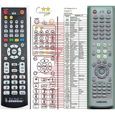 SAMSUNG AH59-01527F - dálkový ovladač - náhrada kompatibilní