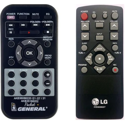 LG AKB36086227 dálkový ovladač duplikát kompatibilní