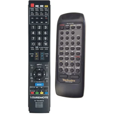 TECHNICS RAK-CH101WH - dálkový ovladač, duplikát kompatibilní