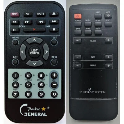 Energy Sistem SB2 dálkový ovladač náhradní kompatibilní