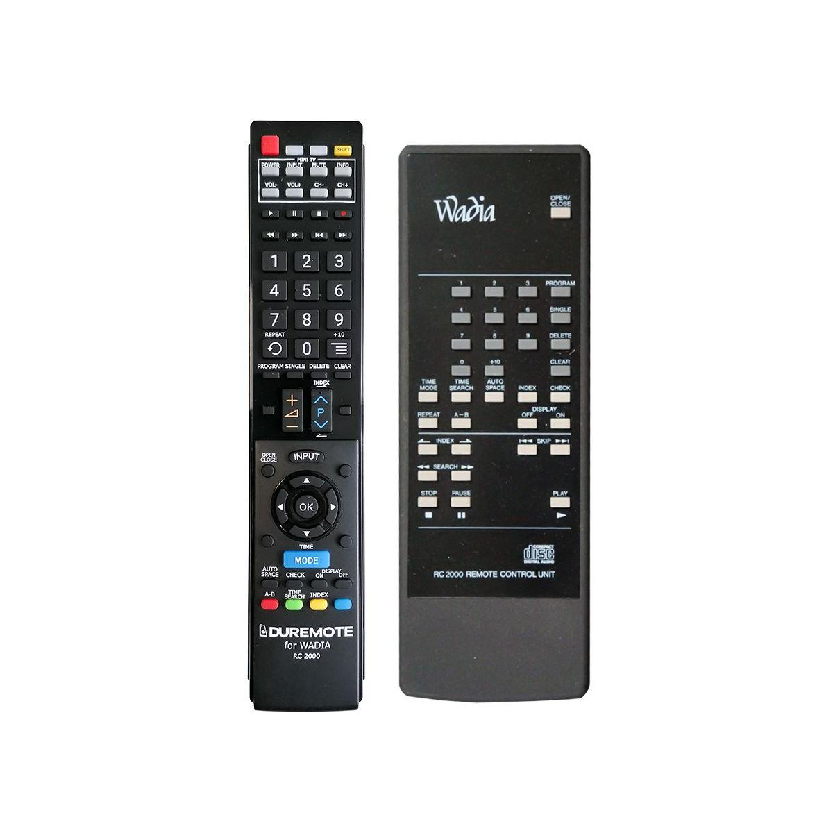 More about WADIA RC2000 plus ovládání TV (mini TV) - dálkový ovladač duplikát kompatibilní