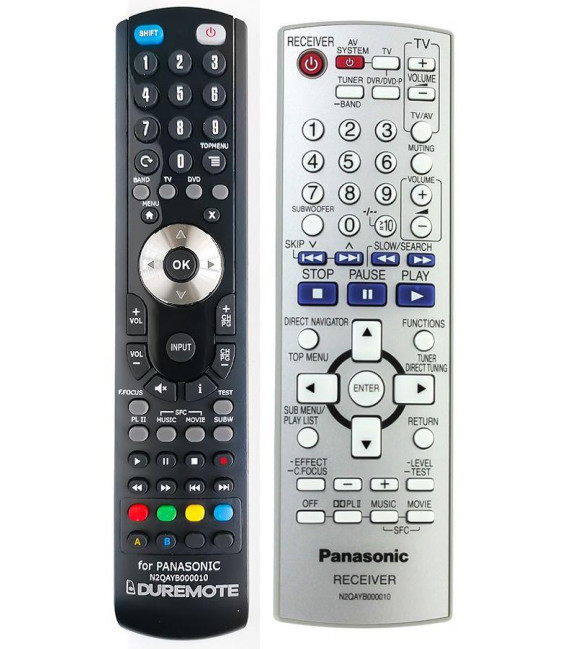 Panasonic N2QAYB000010 dalkový ovladač duplikát kompatibilní