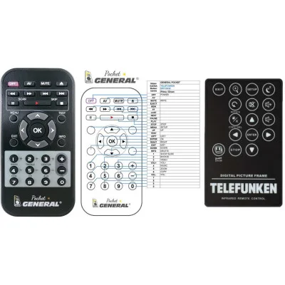 TELEFUNKEN DPF10331, DPF10332, DPF9321 - dálkový ovladač - náhrada kompatibilní