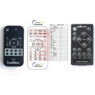 POLK AUDIO RF8010-1 - dálkový ovladač - duplikát kompatibilní