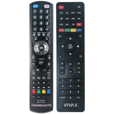 VIVAX DVB-T2 175H - dálkový ovladač, duplikát kompatibilní
